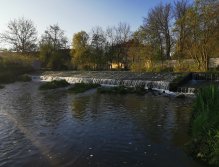 Botič v Praze Záběhlicích