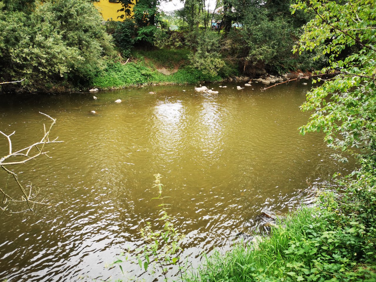 Lit�vka nad soutokem s Berounkou