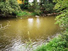 Litávka nad soutokem s Berounkou