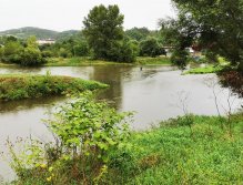 Litávka nad soutokem s Berounkou