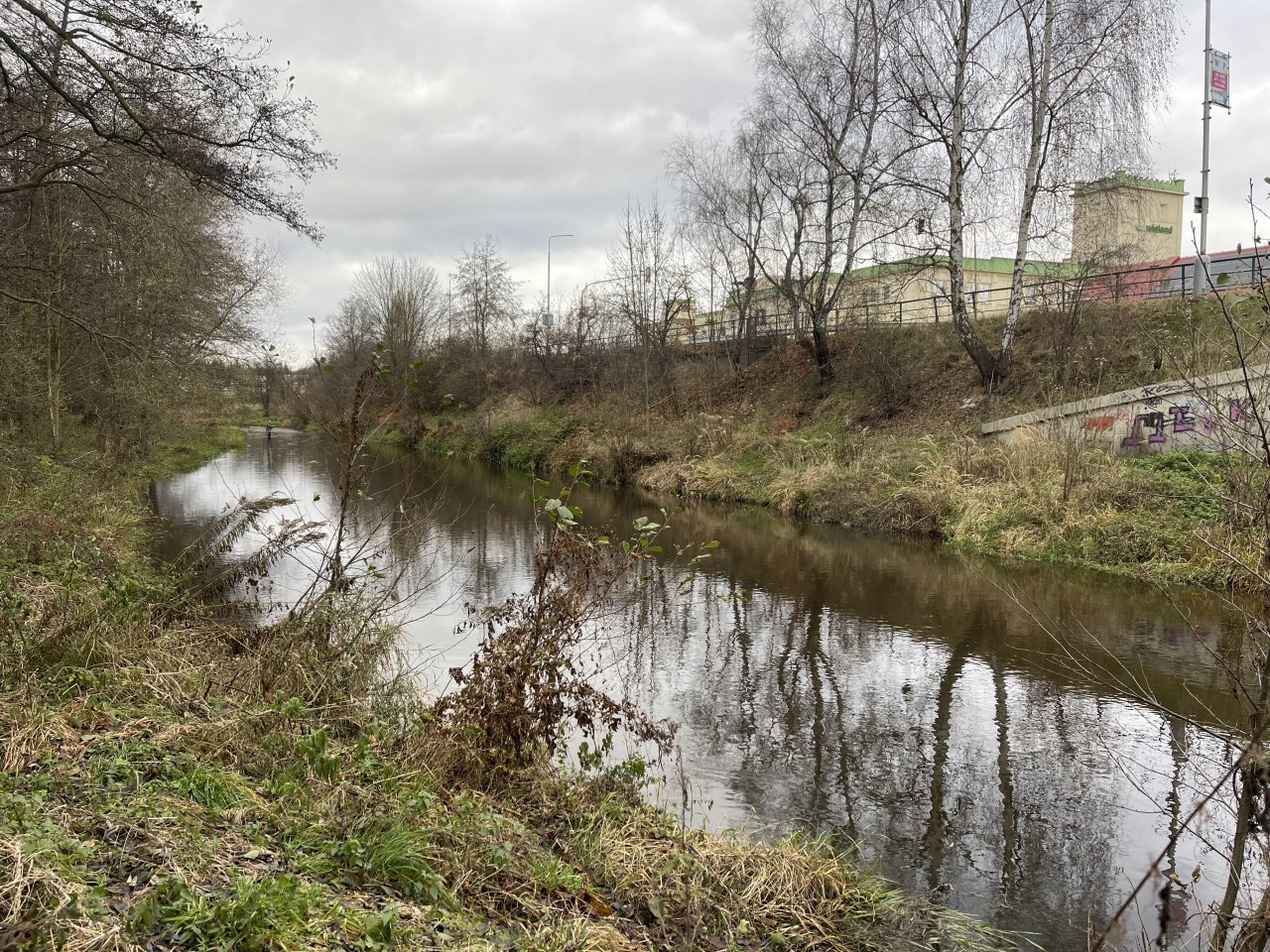 Soutok Svatavy a Oh�e