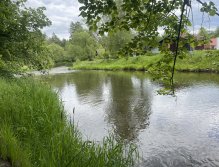 Malše na soutoku s Černou