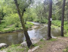 Malše na soutoku s Černou