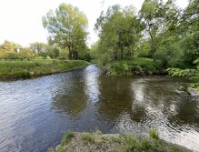 Malše na soutoku s Černou