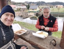 Pstruhové zahájení na Labi