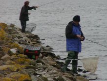 Rybaření ze břehu