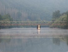 Berounka - jez Zadní Třebaň