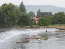 Berounka - jez Zadní Třebaň