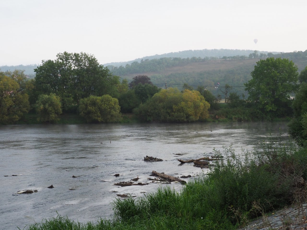 Berounka - jez Zadn� T�eba�