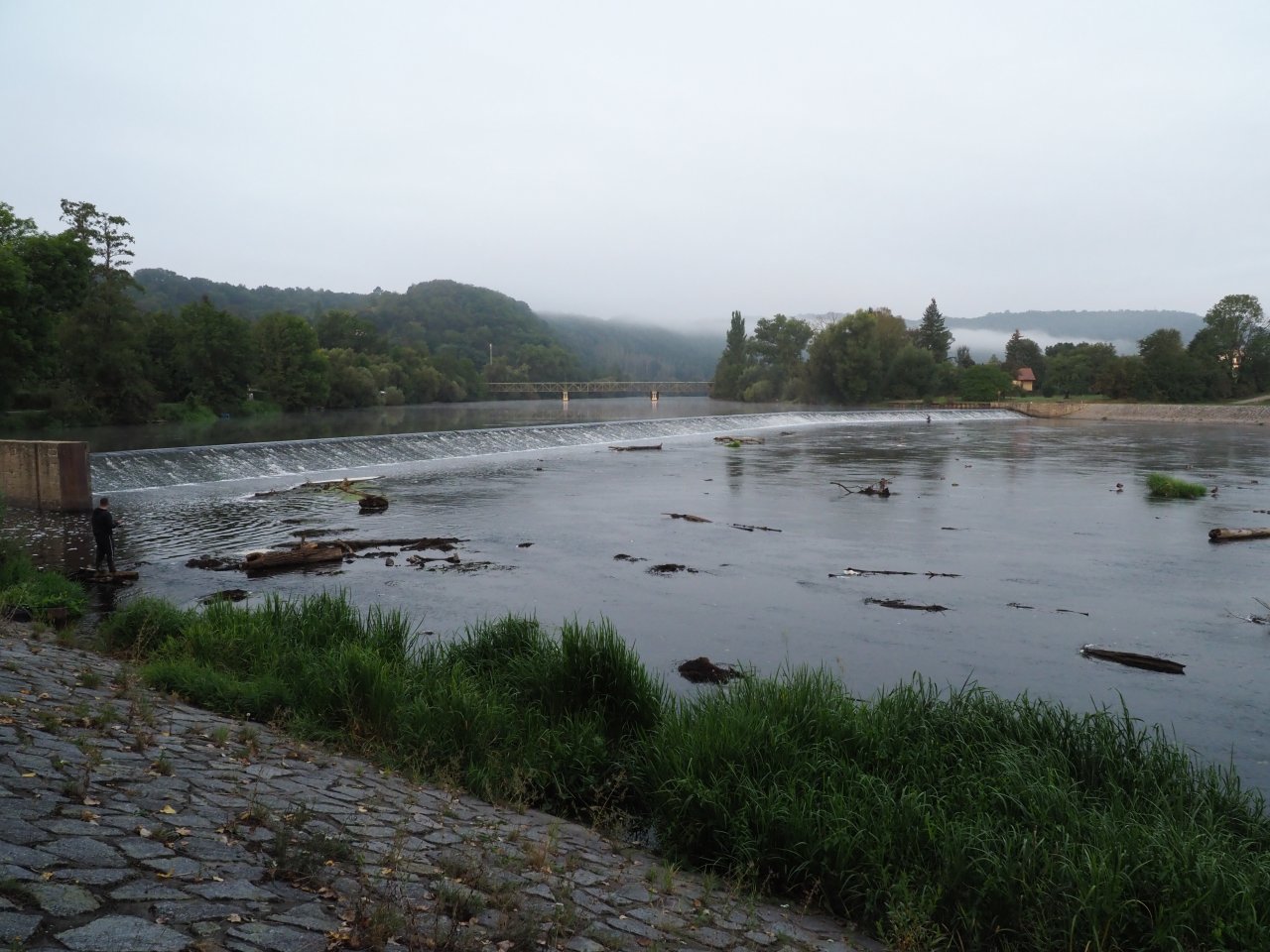 Berounka - jez Zadn� T�eba�