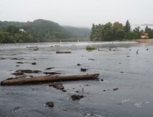Berounka - jez Zadní Třebaň