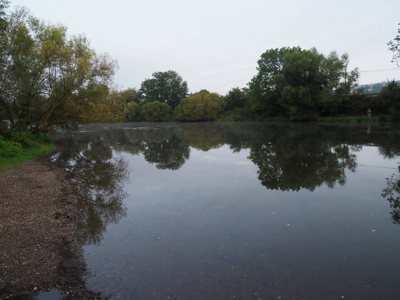 Berounka - jez Zadn� T�eba�