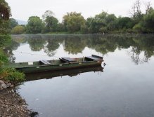 Berounka - jez Zadní Třebaň
