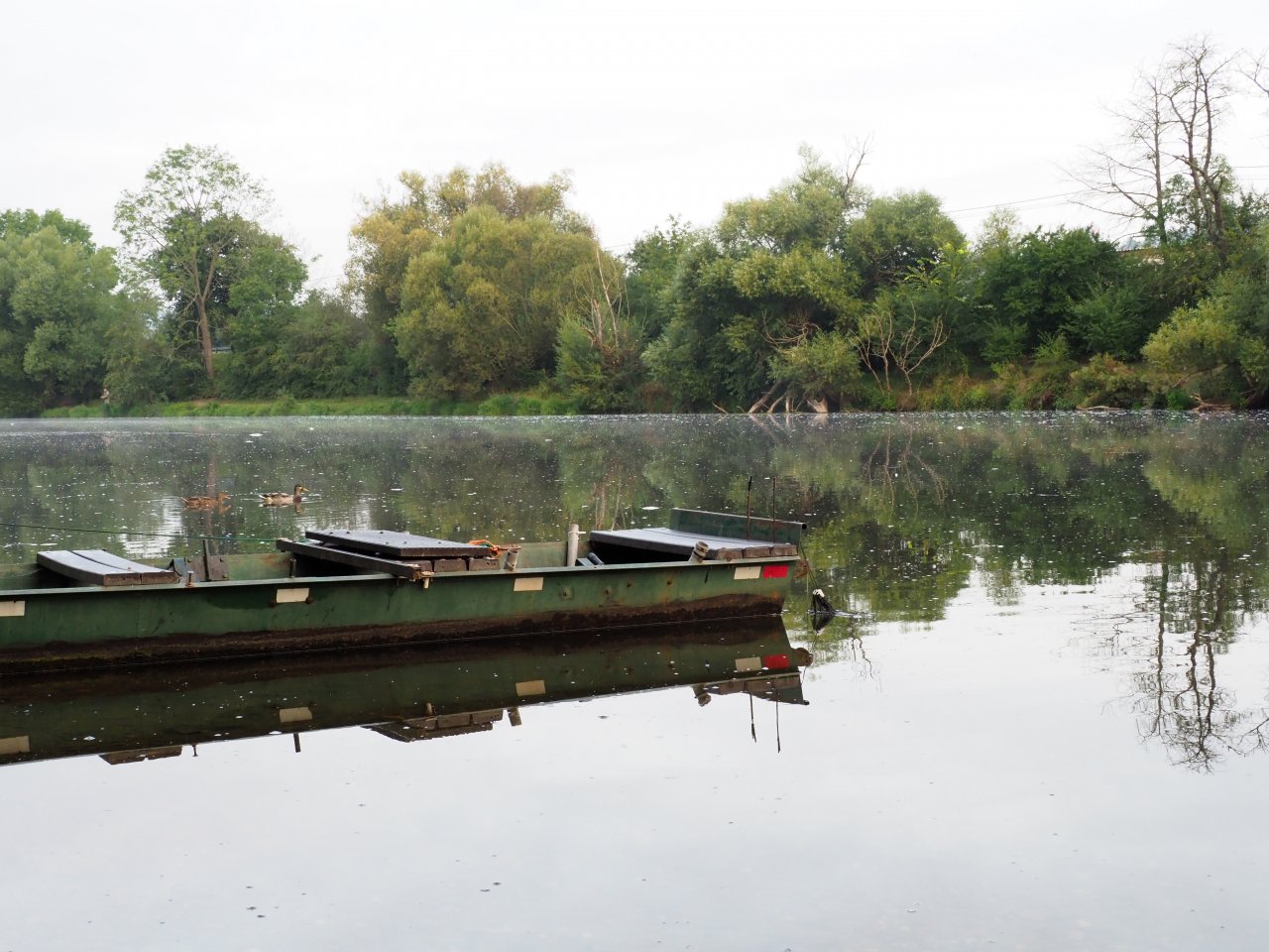 Berounka - jez Zadn� T�eba�