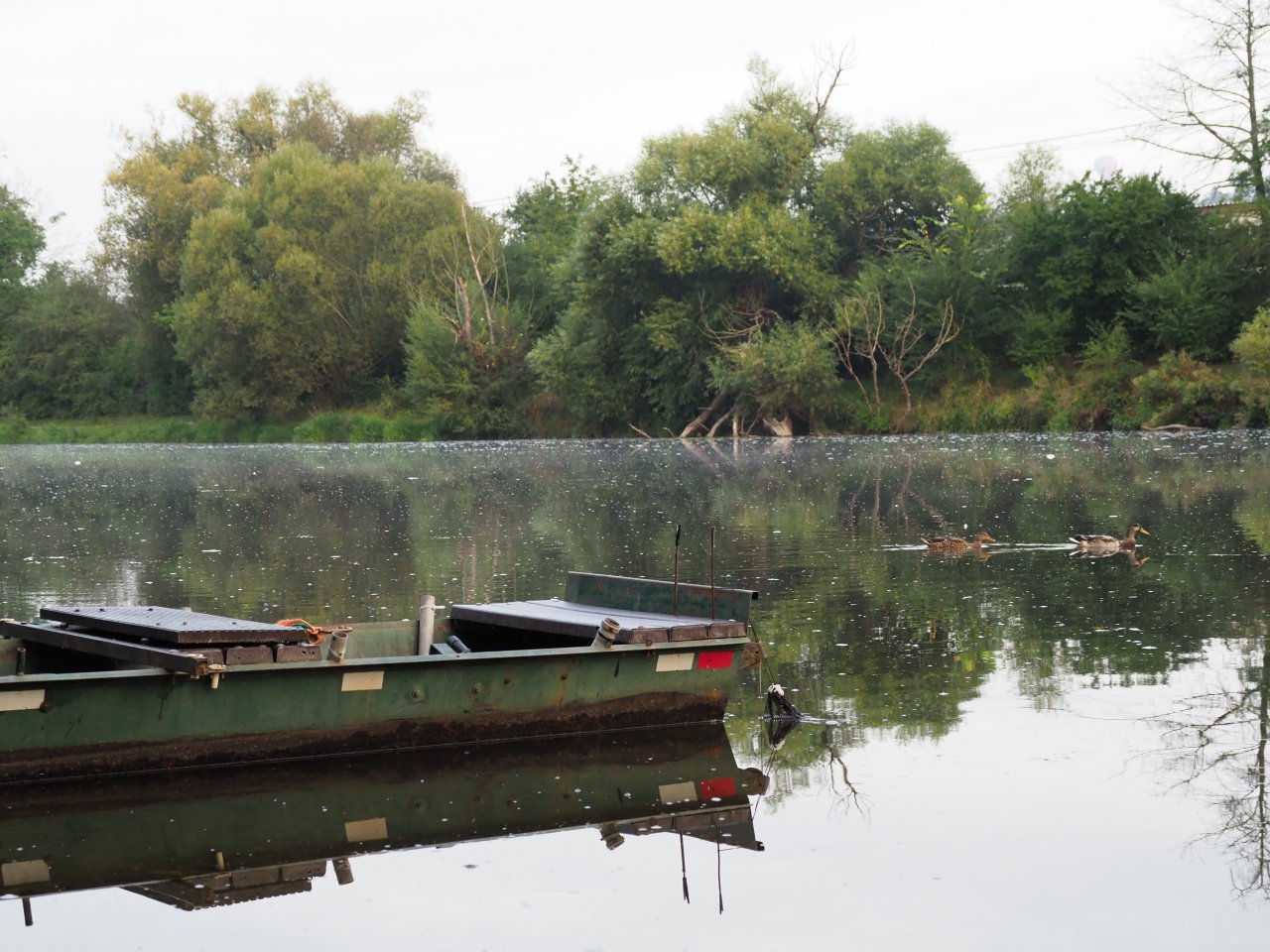 Berounka - jez Zadn� T�eba�