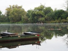 Berounka - jez Zadní Třebaň