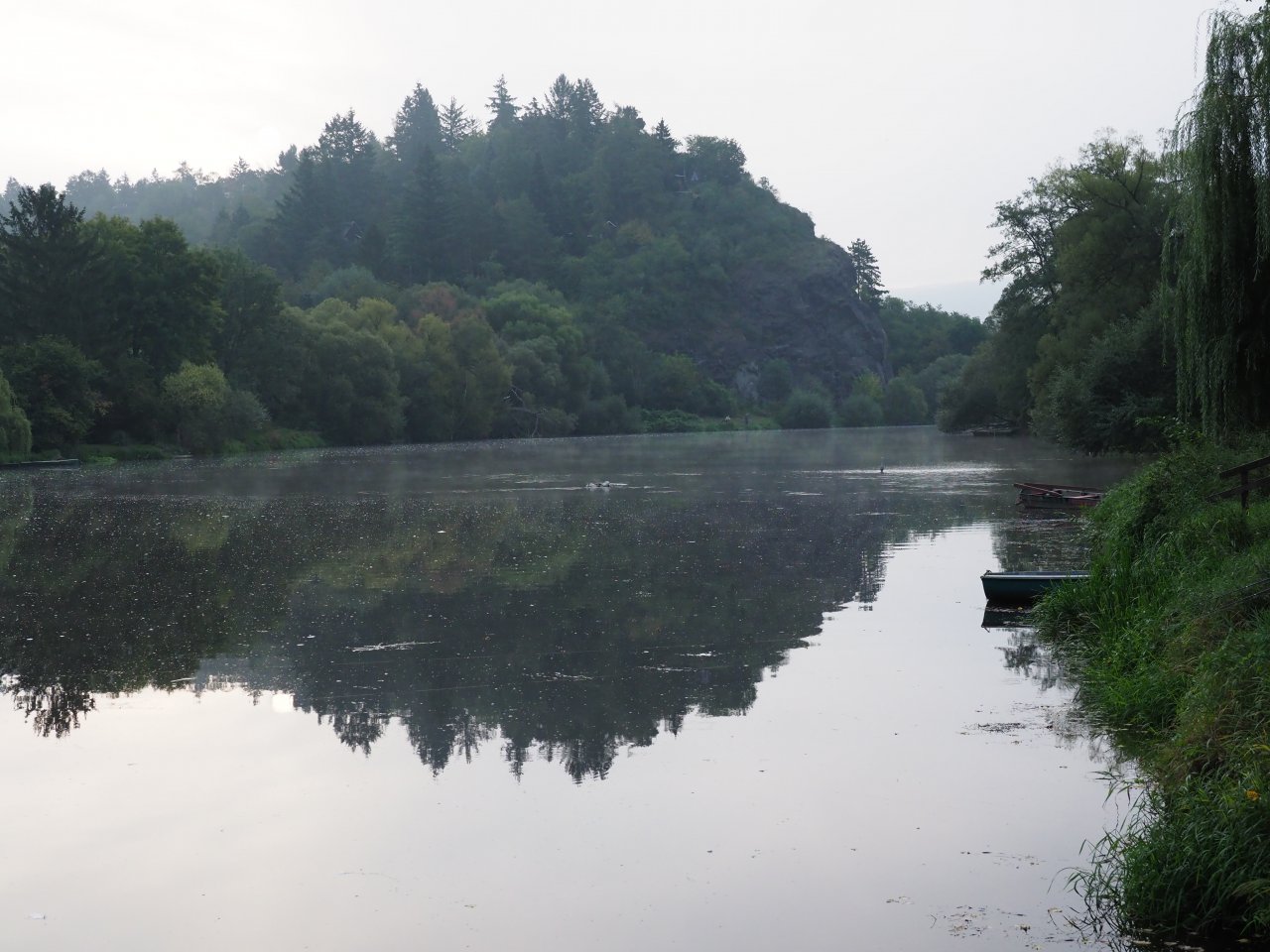 Berounka - jez Zadn� T�eba�