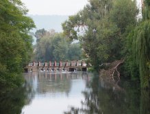 Berounka - jez Zadní Třebaň