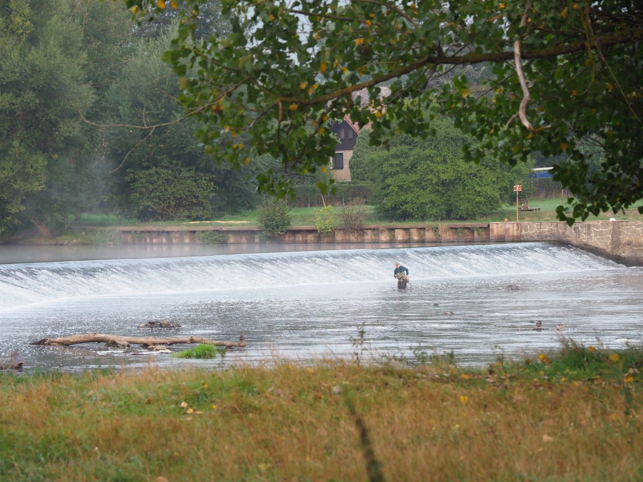 Berounka - jez Zadn� T�eba�