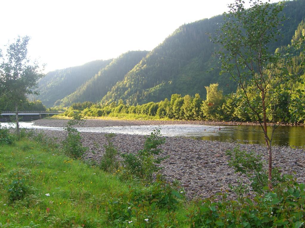 Z�pad slunce na slavn�m �seku Bogen S�ndere v srpnu 