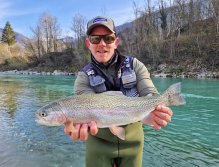 Jarní muškařská výprava za slovinskými mohykány