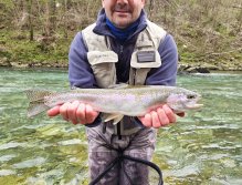 Jarní muškařská výprava za slovinskými mohykány