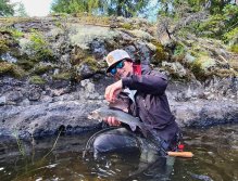 S muškařským prutem ve Švédsku třikrát za sebou