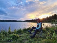 S muškařským prutem ve Švédsku třikrát za sebou