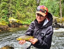 S muškařským prutem ve Švédsku třikrát za sebou