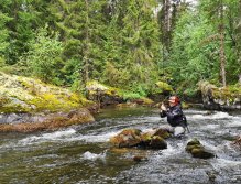S muškařským prutem ve Švédsku třikrát za sebou