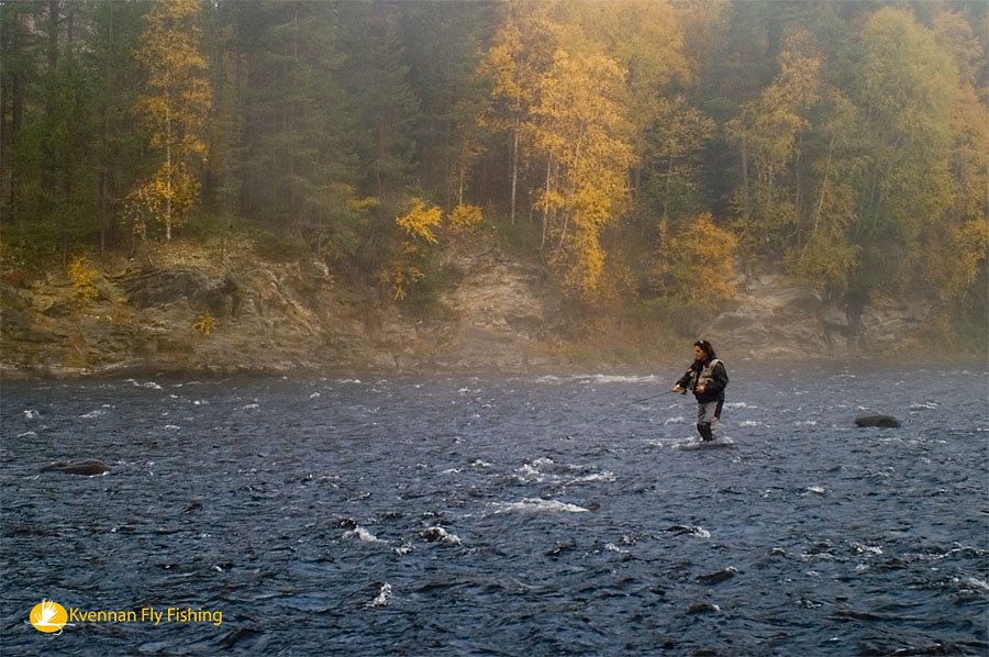 Podzimn� n�lada na �ece Glomma
