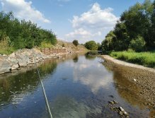 Litávka v Berouně nad benzinkou OMV