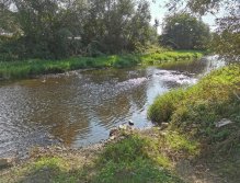 Litávka v Berouně nad benzinkou OMV