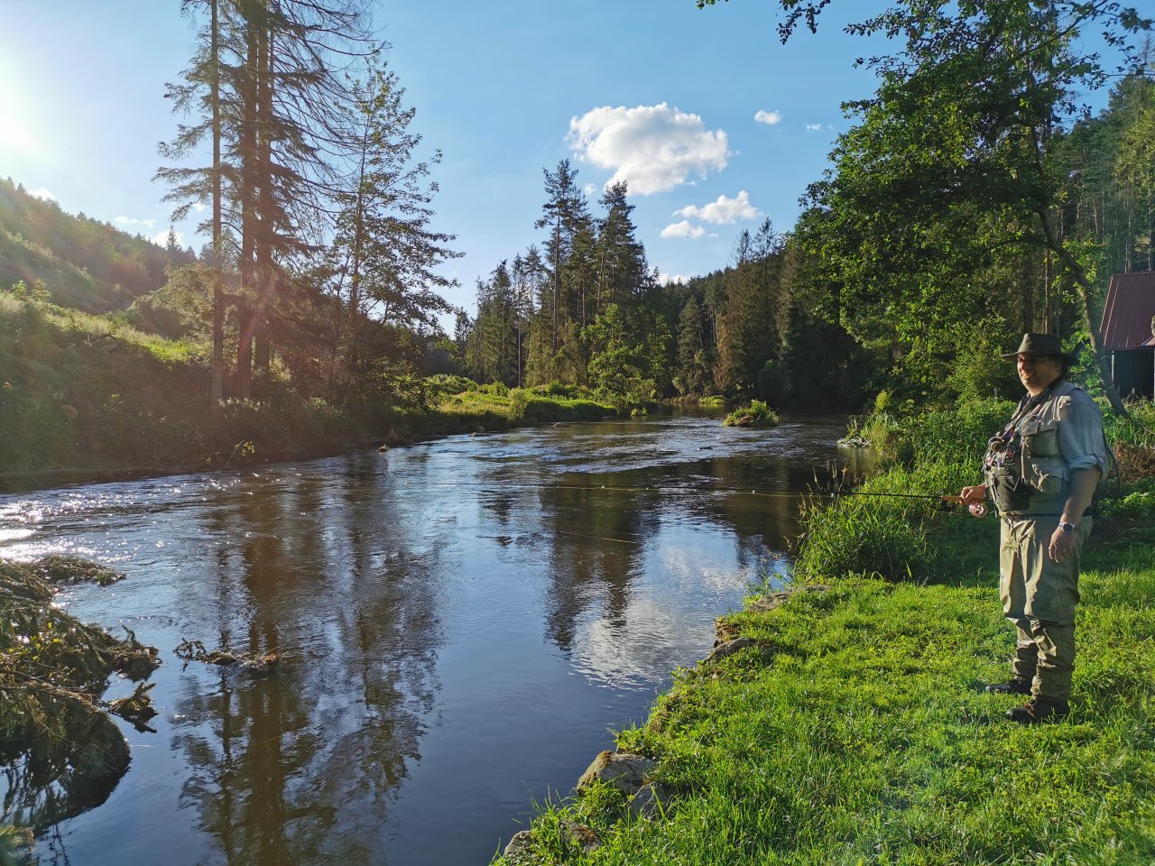 Konec �seku nad p�ehradou V�esn�k