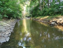 Muškaření na Červeném potoce ve Zdicích