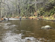 Svatava v okolí obce Hřebeny