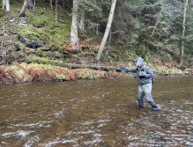 Svatava v okolí obce Hřebeny