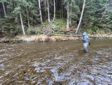 Svatava v okolí obce Hřebeny