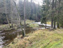 Svatava v okolí obce Hřebeny