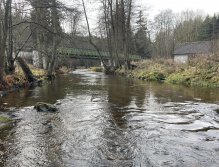 Svatava v okolí obce Hřebeny