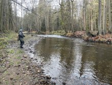 Svatava v okolí obce Hřebeny