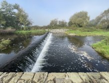 Litávka jez v Libomyšli