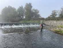 Litávka jez v Libomyšli