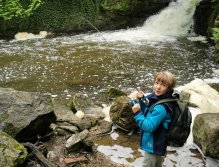 Lov na přívlač v Košinském potoce