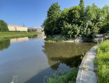 Soutok Bystřice s Moravou