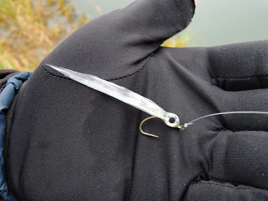 P�i lovu okoun� a tlou��� v zimn�m obdob� s oblibou lov�m na m�j obl�ben� a celoro�n� �sp�n� a univerz�ln� rybi�kov� streamer AR UV Flash Fish, kter� v�te�n� imituje malou b�lou rybku jako je ouklej �i plotice.