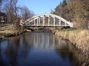 Teplá Vltava v Horní Vltavici