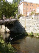 Muškaření u hotelu Richmond