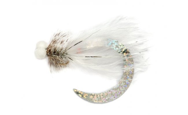 Booby streamer Humngus s oc�skem Wiggle Tail b�lo-st��brn� Booby streamer Humngus s oc�skem Wiggle Tail b�lo-st��brn�, vel. 6