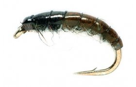 esk nymfa Classic Hydropsyche tmav ed esk nymfa Classic Hydropsyche tmav ed, vel. 10